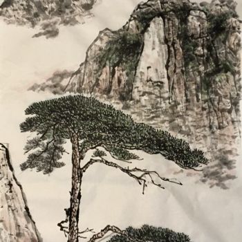 Tekening getiteld "f180ff74-a56e-4cbf-…" door Jinbing Huang, Origineel Kunstwerk, Inkt