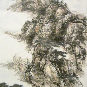 Рисунок под названием "63498308-c581-4f5b-…" - Jinbing Huang, Подлинное произведение искусства, Чернила