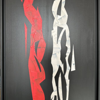 Painting titled "copia in dissezione…" by Carlo Alberto Cozzani, Original Artwork, Acrylic