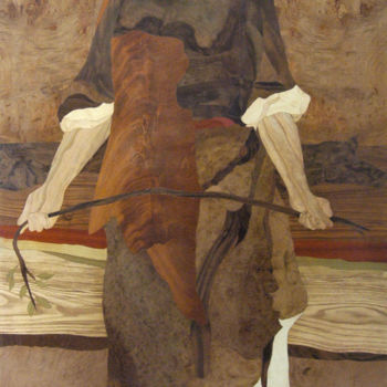 Artesanía titulada "Contadina" por Carlo Ciccone, Obra de arte original