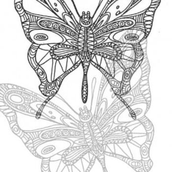 绘画 标题为“farfalla” 由Carlo Labieni, 原创艺术品