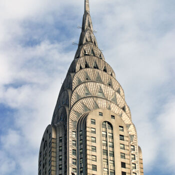 Photographie intitulée "Chrysler Building" par Carlos Canet Fortea, Œuvre d'art originale, Photographie numérique