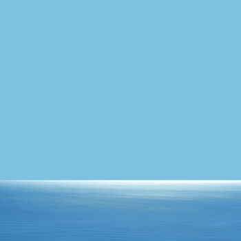 Photography titled "Crossing The Blue" by Carlos Canet Fortea, Original Artwork, Digital Photography