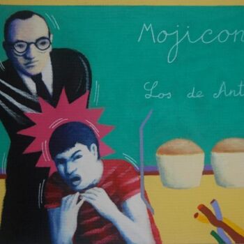 Peinture intitulée "Mojicones los de an…" par Carlos Nadal, Œuvre d'art originale, Huile