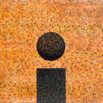 Pintura titulada "Sentinelle" por Carlos Pequito, Obra de arte original, Acrílico Montado en Bastidor de camilla de madera