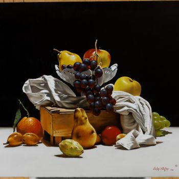 Arte digital titulada "Fruits" por Carlos Reales, Obra de arte original, Pintura Digital