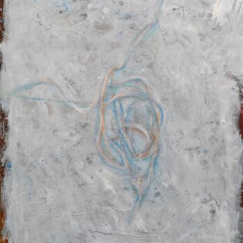 Картина под названием "Leve" - Carlos Sánchez Maydana, Подлинное произведение искусства, Масло Установлен на Деревянная пане…