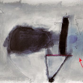 Картина под названием "sem título 2007" - Carlos Yasoshima, Подлинное произведение искусства, Гуашь