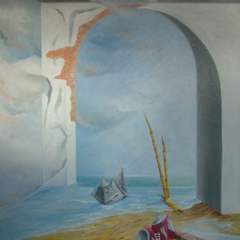 Pintura intitulada "NEM TODO O MAR É/Al…" por Carlos Godinho, Obras de arte originais, Óleo
