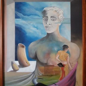 Painting titled "Extourada" by Carlos Godinho, Original Artwork, Oil