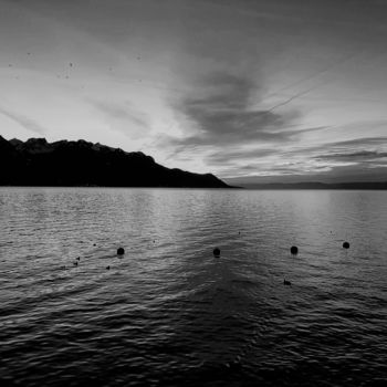 Photography titled "Lac noir 2019 (ref.…" by Carlos Vieira, Original Artwork, Non Manipulated Photography