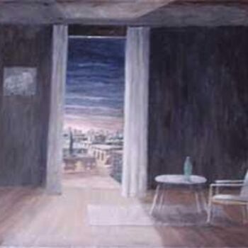 Pittura intitolato "Interior" da Carlos Masoch, Opera d'arte originale