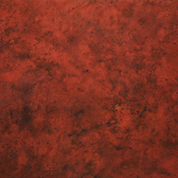 Pintura intitulada "Rojo: perdido en el…" por Carlos Pardo, Obras de arte originais, Óleo Montado em Armação em madeira