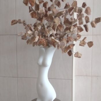 Sculpture intitulée "A FORMA DA PEDRA" par Carlos Rodrigues, Œuvre d'art originale, Pierre