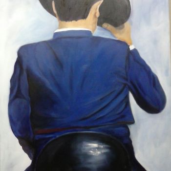 Pintura titulada "a-la-feria-de-sevil…" por Carmen Fdez Tornell, Obra de arte original, Oleo