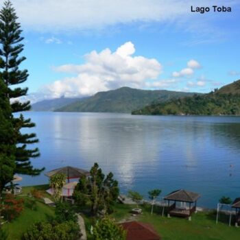 Fotografia intitolato "Lago Toba (Sumatra…" da Carmen G. Junyent, Opera d'arte originale