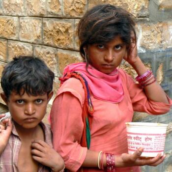 Fotografía titulada "LA INDIA, ESE PAIS…" por Carmen G. Junyent, Obra de arte original