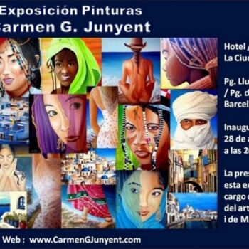 Photography titled "EXPOSICIÓN EN HOTEL…" by Carmen G. Junyent, Original Artwork