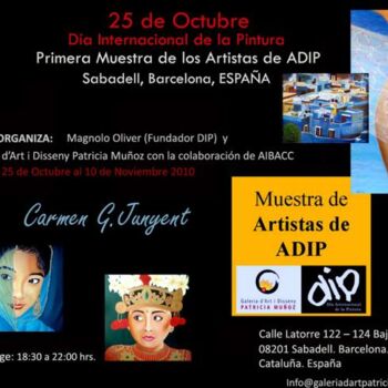 Fotografía titulada "EXPOSICIÓN "DIA INT…" por Carmen G. Junyent, Obra de arte original