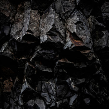 Photographie intitulée "Rochers V" par Carmen Lazarescu, Œuvre d'art originale, Photographie numérique