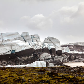 Photographie intitulée "Glaciers" par Carmen Lazarescu, Œuvre d'art originale, Photographie numérique
