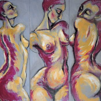 Triptych - Three Pink Graces