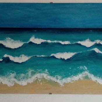 Malarstwo zatytułowany „Ocean.jpg” autorstwa Cvd, Oryginalna praca, Akryl