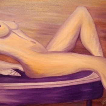 Painting titled "Superficiality" by Carmen Cristea, Original Artwork, Oil