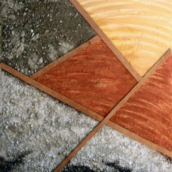 Schilderij getiteld "Geometrismo Cromati…" door Carmen Spigno, Origineel Kunstwerk