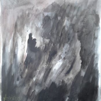 Картина под названием "Novembre 62 rêvé" - Andreas Collection, Подлинное произведение искусства, Акварель
