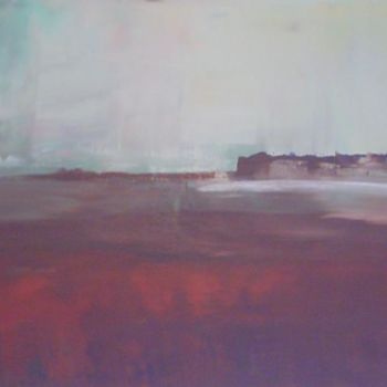 Pittura intitolato "Landscape's End" da Carol Benson, Opera d'arte originale