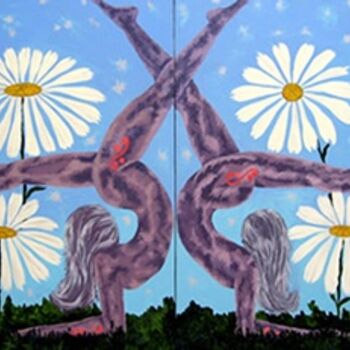 Картина под названием "Immensity" - Carol Jordan, Подлинное произведение искусства