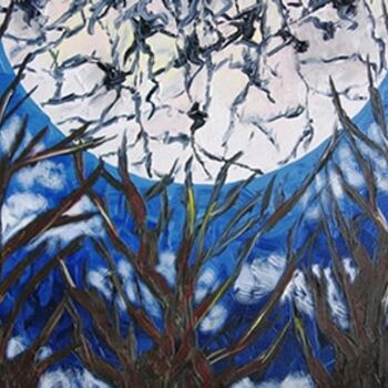 Картина под названием "Nuit" - Carol Jordan, Подлинное произведение искусства