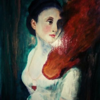Pintura titulada "Mujer" por Carola, Obra de arte original, Otro