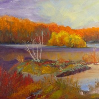 Painting titled "Autumn Glory at the…" by Carol Lavoie, Original Artwork