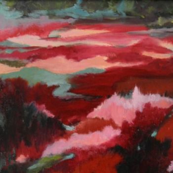 Painting titled "Cranberry Dreams" by Carol Lavoie, Original Artwork