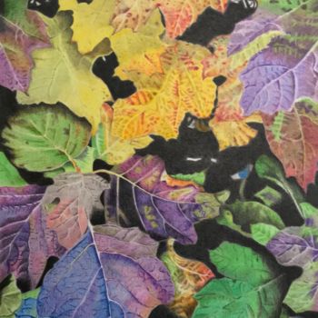 Tekening getiteld "Changing Colours" door Carole Mcalpine, Origineel Kunstwerk, Potlood