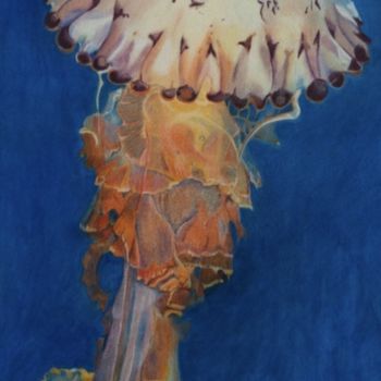 Disegno intitolato "Ocean Colours" da Carole Mcalpine, Opera d'arte originale, Matita