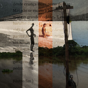 "O barulho do mar" başlıklı Dijital Sanat Carolina Vigna tarafından, Orijinal sanat, Dijital Kolaj