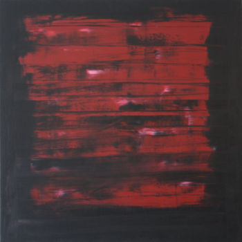 Schilderij getiteld "rouge-noire-r.jpg" door Caroline Andrieux, Origineel Kunstwerk