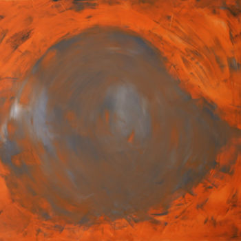 Painting titled "orange-r.jpg" by Caroline Andrieux, Original Artwork