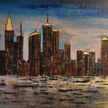 绘画 标题为“New York automnal” 由Caroline Colomina, 原创艺术品, 丙烯