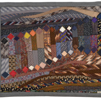 "Après la pluie" başlıklı Tekstil Sanatı Caroline Regnaut tarafından, Orijinal sanat