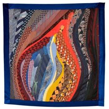 Art textile intitulée "Fécondité" par Caroline Regnaut, Œuvre d'art originale