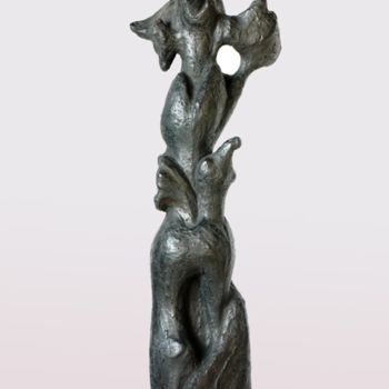 Sculpture titled "Phésir" by Caroline Chopin, Original Artwork, Terra cotta