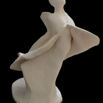 Sculpture intitulée "Série Vaporeuses" par Caroline Rainette, Œuvre d'art originale, Céramique