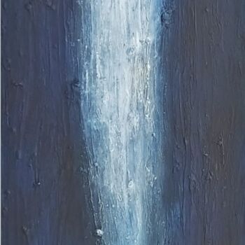 Peinture intitulée "Apparition" par Caro, Œuvre d'art originale, Acrylique