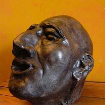 Skulptur mit dem Titel "The Nose" von Carolyn   A. Debnam, Original-Kunstwerk, Giesserei