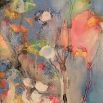 Pittura intitolato "Edge of Reef" da Carol Lorac Young, Opera d'arte originale