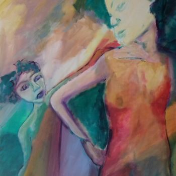 Картина под названием "generation de femmes" - Caropeu, Подлинное произведение искусства